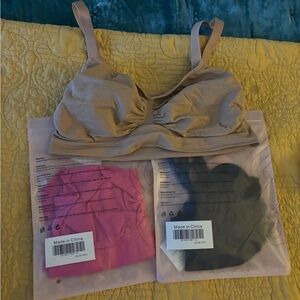 Lot of 3 FeelinGirl Bras XL Nee